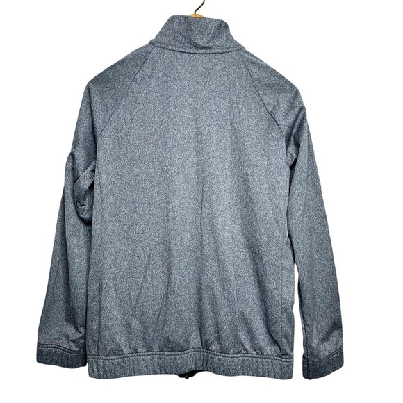 Adidas Designed 2 Move Gray 3 Stripe Track Jacket Women’s Size L (16-18) - Picture 4 of 8